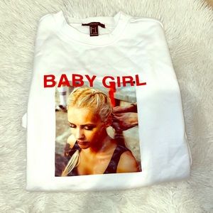 BabyGirl sweater from Forever21! Size S! Brand new